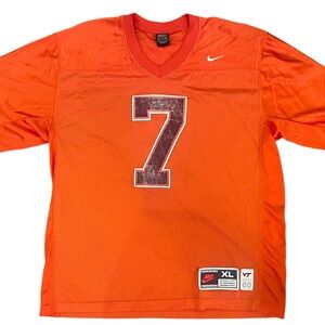 Vintage very rare Mike Vick Virginia Tech college football jersey sz XL